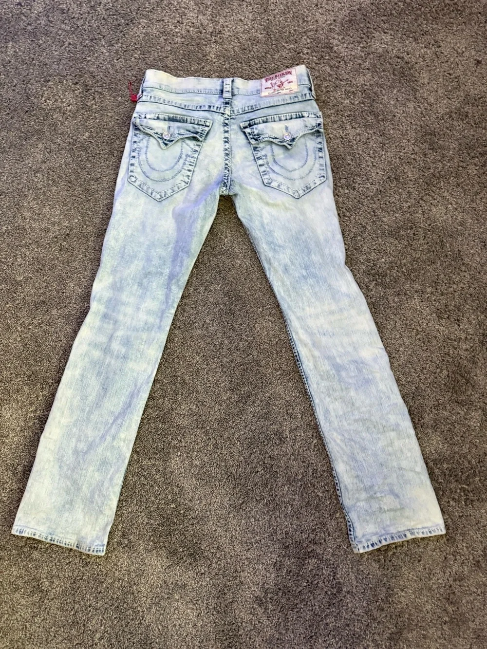 True Religion Ricky Big T Flap Straight Jean